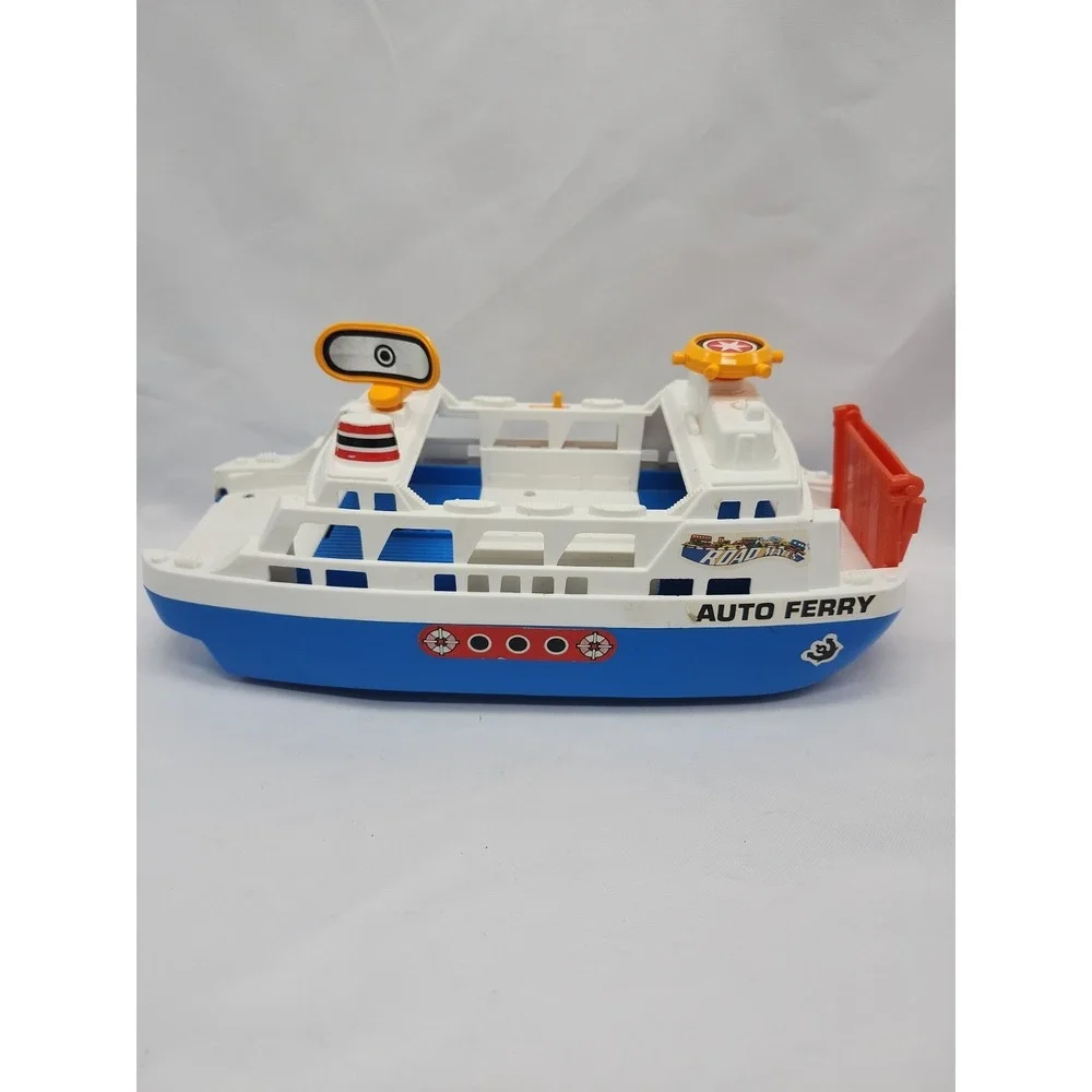 Toy, Vintage rare 1976 toy, Tomy Roadmates Auto Ferry toy working condition